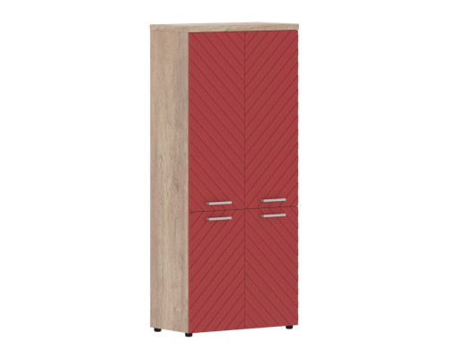 Шкаф с глухими средними и малыми дверьми 854х452х1958 Torr Lux TLHC 85.3