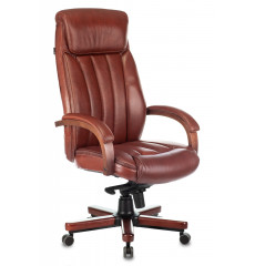 Кресло руководителя Бюрократ T-9922WALNUT
