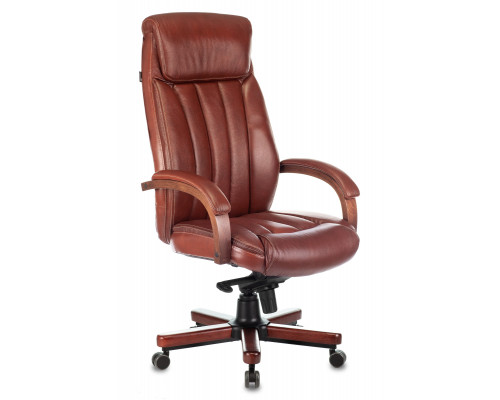 Кресло руководителя Бюрократ T-9922WALNUT