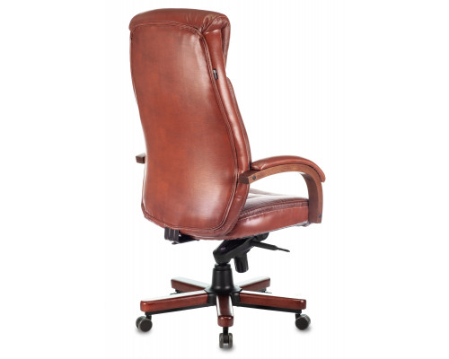 Кресло руководителя Бюрократ T-9922WALNUT