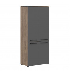 Шкаф с глухими средними и малыми дверьми 854х423х1956 TP MHC 85.3