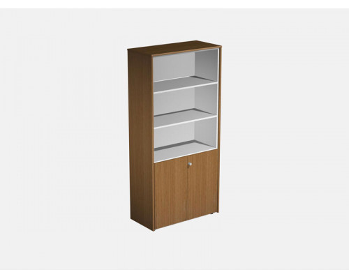 Шкаф для документов полузакрытый PROFIQUADRO LIGHT КВ 348 БН